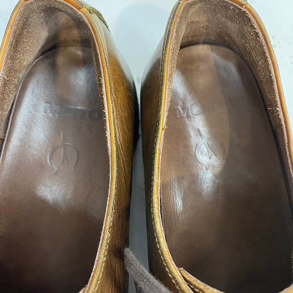 モト MOTO メンズ靴 ビジネスシューズ ブラウン 2サイズ 201-shoes1594