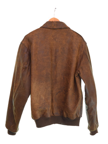 S*様 フライトジャケット　40s USA製　TALONジップ　ヴィンテージ US.ARMY◇40s/VINTAGE/B-15/TALONジップ/テストサンプル/チンスト