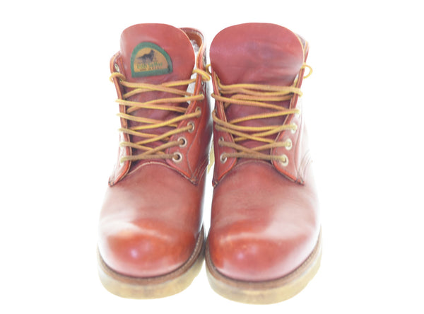 レッドウィング RED WING 97年製 アイリッシュセッター 犬タグ ワークブーツ 34376 メンズ靴 ブーツ ワーク ブラウン 7 1/2 25.5cm 103S-1146