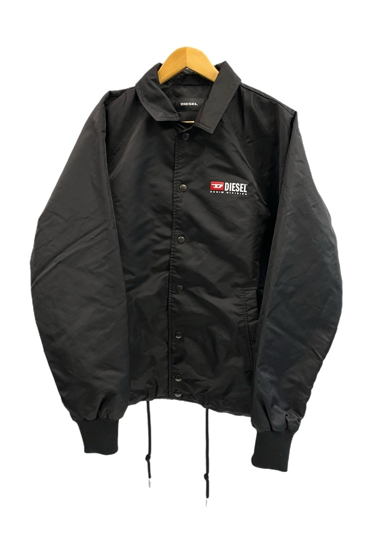 ディーゼル DIESEL コーチジャケット ナイロンジャケット 中綿 黒