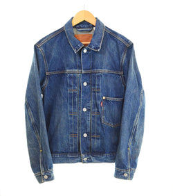 リーバイス Levi's × EDIFICE エディフィス 24SS 30th Type 1 DENIM JACKET 1st デニム ジャケット PREMIUM PC9-A9516-0000 XS ジャケット ブルー SSサイズ 103MT-2378