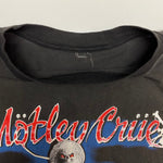 【曜日割引対象外】 ヴィンテージ vintage 80's Motley Crue バンド Tシャツ ブラック 201MT-3688 VB