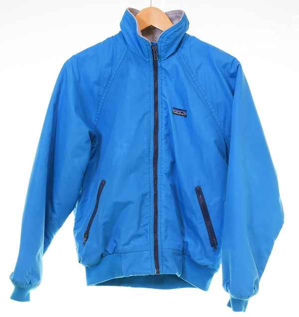 パタゴニア PATAGONIA 80'S シェルドシンチラ USA製 vintage ナイロンジャケット フリース 45910 ジャケット ブルー 103MT-3037