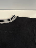 チャンピオン Champion 90s～ ヴィンテージ vintage 刺繍タグ リバースウィーブ REVERSE WEAVE US古着 スクリプトロゴ リブライン 黒  スウェット ブラック Lサイズ 101MT-4156
