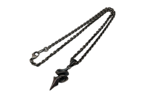 エムズコレクション M's COLLECTION TRIBAL TWIST NECKLACE トライバル ツイスト ネックレス ねじれ ペンダント 925 銀 メンズジュエリー・アクセサリー ネックレス・ペンダント 総柄 シルバー 104A-54