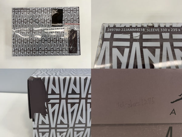 ジョーダン JORDAN NIKE×A MA MANIERE AIR JORDAN 4 RETRO SP ア マ マニエール ナイキ エアジョーダン 4 レトロ SP DV6773-220 メンズ靴 スニーカー パープル 26.5cm 101sh-2171