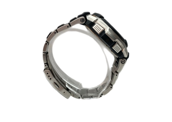 ジーショック G-SHOCK CASIO カシオ 耐衝撃構造 20気圧防水 三ツ折れプッシュ 中留アウトドア 腕時計 ウォッチ 5055 銀 MTG-1500 メンズ腕時計シルバー 104T-32