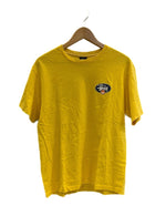 ステューシー STUSSY 90s 90's 90年代 OLD STUSSY オールド 紺タグ USA製 クラウンプリント ヴィンテージ Tシャツ イエロー Lサイズ 101MT-5014