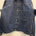 【曜日割引対象外】 ウエアハウス WAREHOUSE × WEST RIDE S1944JXX LIMITED デニム S1944JXX ジャケット ブルー 46サイズ 201MT-3392 VB