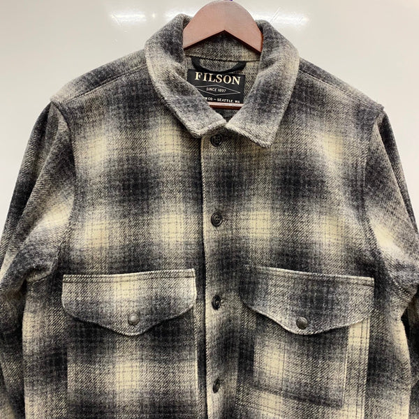 【曜日割引対象外】 フィルソン FILSON USA製 マッキーノクルーザージャケット オンブレ 8035-45-00006 ジャケット ブラック Mサイズ 201MT-4351 VB