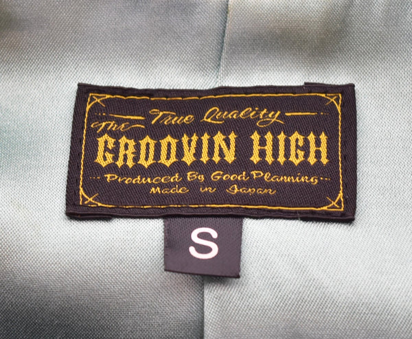 グルービンハイ The GROOVIN HIGH SHANGHAI CHINA チャイニーズ スカジャン スーベニア ジャケット ジャケット ブラック Sサイズ 103MT-3272