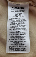 バーバリー Burberry BURBERRY LONDON ENGLAND バーバリーロンドンイングランド 22SS MOTIF LOGO PRINT TEE ロゴ 8051401 Tシャツ ベージュ Lサイズ 103MT-3016