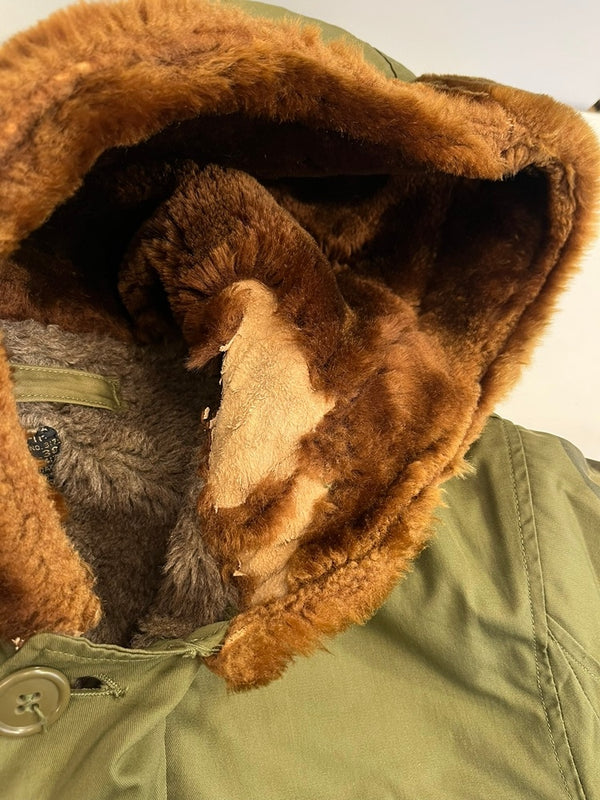 ミリタリー military US ARMY Air Force エアフォース B-2 B2 フライトジャケット  サイズ38 ジャケット カーキ 101MT-4881