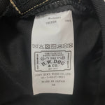 【中古】エイチダブリュードッグアンドコー THE H.W.DOG&CO. トラッカー キャップ TRUCKER CAP D-00004 帽子 メンズ帽子 キャップ ブラック 38サイズ 201goods-778