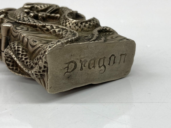 ジッポー ZIPPO Dragon ドラゴン 龍神 オイル ライター 銀 その他 総柄 シルバー 104Z-24