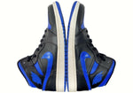 ナイキ NIKE 19年製 AIR JORDAN 1 MID ROYAL エア ジョーダン ミッド ロイヤル AJ1 ジャンプマン 青 黒 554724-068 メンズ靴 スニーカー ブルー 28cm 104-shoes526