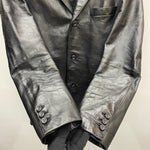 【曜日割引対象外】 ワイツーレザー Y'2 LEATHER AMPLIFIER ホースレザー テーラードジャケット ジャケット ブラック 36サイズ 201MT-4538 VB