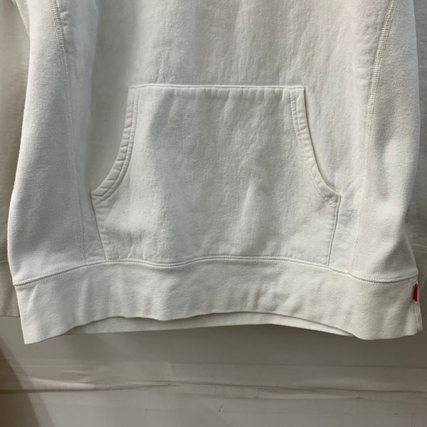 シュプリーム SUPREME × COMME des GARCONS SHIRT Box Logo Hooded Sweatshirt パーカ ホワイト XLサイズ 201MT-4818