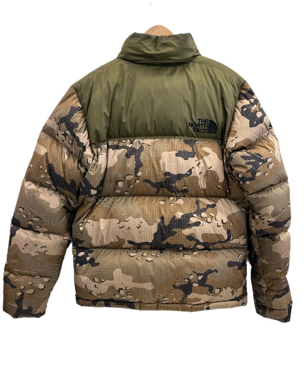 ノースフェイス THE NORTH FACE NOVELTY NUPTSE JACKET ノベルティ ヌプシ ジャケット 緑 迷彩 ジャケット カーキ Mサイズ 101MT-4604