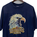 【曜日割引対象外】 ハーレーダビッドソン HARLEY-DAVIDSON 80’s~ RIGHTEROUS RULER Tシャツ ブルー XLサイズ 201MT-3615 VB