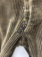 【曜日割引対象外】 ヴィンテージ vintage ~40's 40s 40年代 Le CHAT VERT コーデュロイパンツ ボトムスその他 カーキ 201MB-798 VB