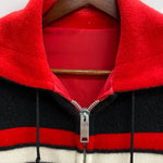 【曜日割引対象外】 ヴィンテージ vintage ~60's セーラーカラー リバーシブルジャケット アルミCONMAR ジャケット レッド 201MT-4578 VB