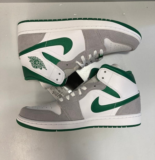 ジョーダン JORDAN Nike Air Jordan 1 Mid Green Grey White ナイキ エアジョーダン 1 ミッド グリーン グレー ホワイト  DC7294-103 メンズ靴 スニーカー ホワイト 27cm 101-shoes1715