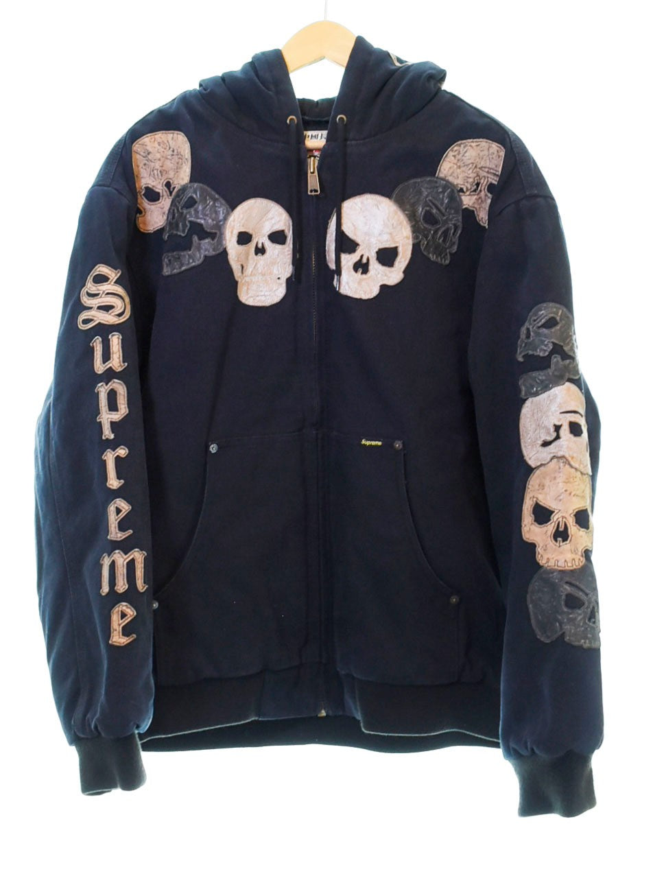 シュプリーム SUPREME The Great China Wall Hooded Work Jacket Black 中国長城 22FW AW  ザ・グレード・チャイナ・ウォール L ジャケット ブラック 103MT-1104 | 古着通販のドンドンサガール