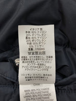 ダンヒル Dunhill DOWN JACKET ダウン ジャケット ジップアップ パファー ブルゾン アウター アウトドア 紺 18FH157N34020MR ジャケット 無地 ネイビー Mサイズ 104MT-806