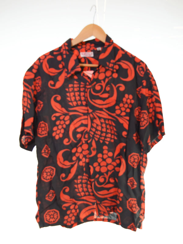 サンサーフ SUN SURF RAYON HAWAIIAN SHIRT アロハシャツ SS38566 半袖シャツ マルチカラー Lサイズ 103MT-2878