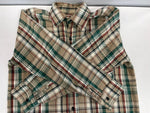 フロストプルーフ FROSTPROOF 70s～ Vintage ヴィンテージ コットン ネルシャツ チェックシャツ  US古着 長袖シャツ ベージュ Mサイズ 101MT-4089
