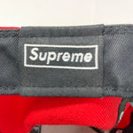 【中古】シュプリーム SUPREME R.I.P. New Era コラボ 7 1/2 帽子 メンズ帽子 キャップ レッド 201goods-663