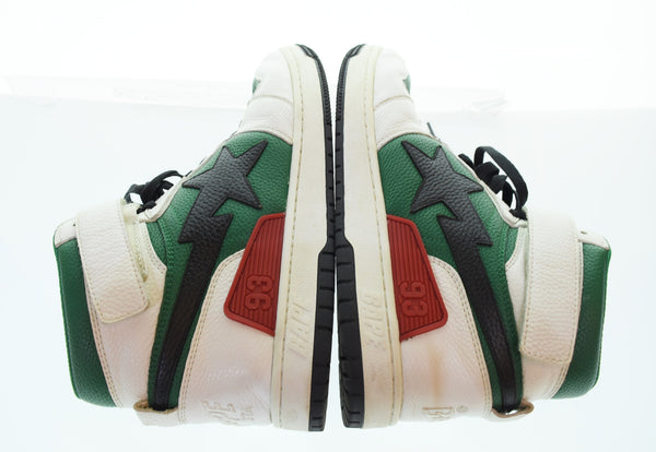 ア ベイシング エイプ  A BATHING APE  BAPE STA 93 ハイカットスニーカー メンズ靴 スニーカー グリーン 29cm 103S-1229