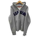 シュプリーム SUPREME 90s 初期タグ TALONジップ アーチロゴ   パーカ グレー Mサイズ 201MT-3864