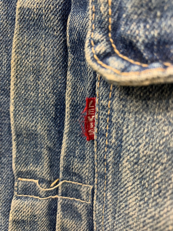 【曜日割引対象外】 リーバイス Levi's 50's 507XX 2nd 革パッチ 片面タブ VINTAGE デニム ジャケット 201MT-3011 VB