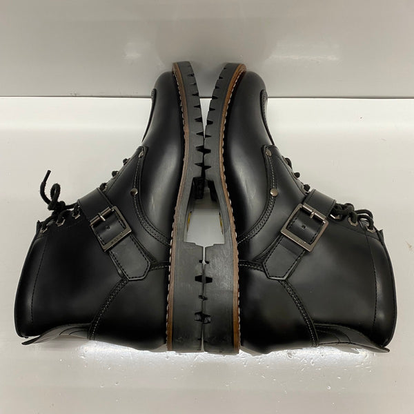 アヴィレックス AVIREX YAMATO バイカーブーツ メンズ靴 ブーツ エンジニア ブラック 27.5cmサイズ 201-shoes1359