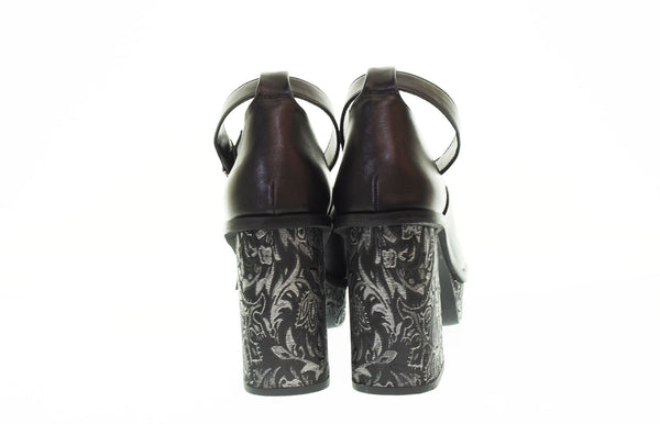 ハレ HARE ガラソールチャンキーパンプス 黒 レディース靴 パンプス ブラック L 103S-961