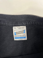 US US古着 ヴィンテージ Vintage Fender フェンダー ロゴTシャツ 袖シングル 黒 XL Tシャツ ブラック LLサイズ 101MT-4421