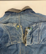 オシュコシュ OSHKOSH B'GOSH 60's 60年代 デニム カバーオール チョアコート ブランケット付き ライナー 横縞 VINTAGE ヴィンテージ ジャケット ブルー 101MT-5080