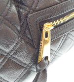 マークジェイコブス MARC JACOBS  イタリア製 LITTLE STAM リトルスタムバッグ がま口 キルティング カバン  バッグ レディースバッグ ショルダーバッグ・メッセンジャーバッグ ブラック 103B-137