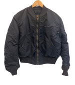 アルファ インダストリーズ ALPHA INDUSTRIES B-15C FLIGHT JACKET MIL-J-6251 フライトジャケット ミリタリー 8415-633-9634 38 ジャケット ネイビー Mサイズ 101MT-3339