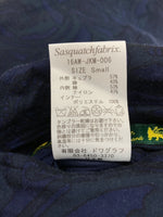 サスクワァッチファブリックス Sasquatchfabrix Oriental Reversible G-1 Jacket オリエンタル リバーシブル ジャケット アウター ノーカラー 紺 16AW-JKM-006 ジャケット 無地 ネイビー Sサイズ 104MT-859