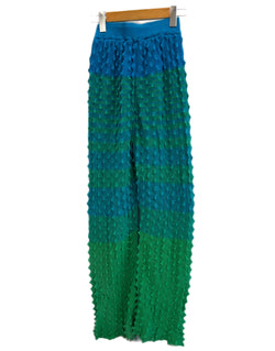 メゾンスペシャル MAISON SPECIAL トゲトゲニットパンツ グリーン×ブルー グラデーション 21231465203 ボトムスその他 グリーン サイズ38 101LB-37