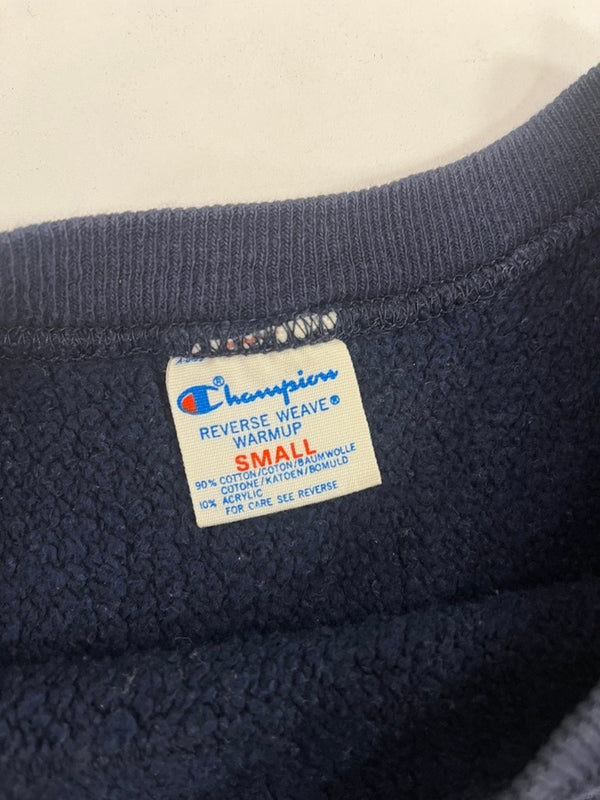チャンピオン Champion 80s 80's トリコタグ REVERSE WEAVE リバースウィーブ LOCK HAVEN 39 プリント US古着 ヴィンテージ 紺 スウェット ネイビー Sサイズ 101MT-5132