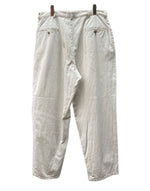 ダブルアールエル RRL 90s CHINO PANTS チノ パンツ ワーク 三ツ星タグ USA製 トラウザーズ Ralph Lauren 白 無地 チノパン ホワイト 104MB-338