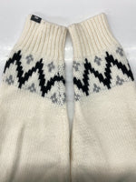 ウィンダンシー WIND AND SEA 22AW NORDIC SWEATER ノルディック 厚手 ニット クルーネック 総柄 IVORY アイボリー WDS-O-WKN-23-Q2-KN-03 XL セーター ロゴ ベージュ 104MT-640