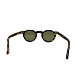 【中古】レスカ ルネティエ Lesca LUNETIER PICA サングラス べっ甲柄 44-26  眼鏡・サングラス 眼鏡 ブラウン 201goods-618