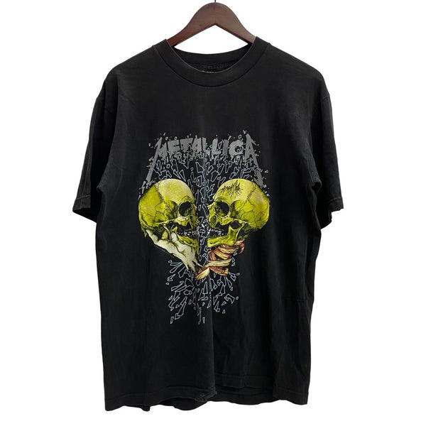 ヴィンテージ vintage 90's メタリカ METALLICA PUSHEAD GIANT USA製 1994 Tシャツ ブラック Lサイズ 201MT-3933 VB