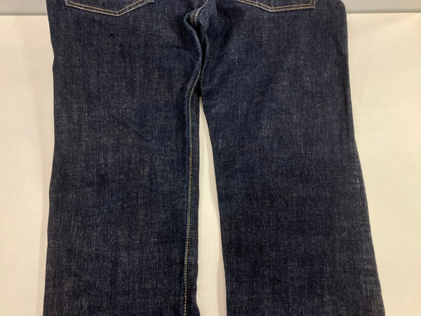 フェローズ PHERROW'S Standard Collection. 13.75oz Original Denim Lot: 421SW レギュラーストレート ポケットネル生地 セルビッチ 黄ミミ デニム ブルー W31L36 101MB-650