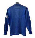 ヴィンテージ vintage 40s 40年代 IMPERIAL インペリアル レタードカーディガン ニット パチポケ ワッペン 青 サイズ 36 カーディガン ワンポイント ブルー 104MT-1856